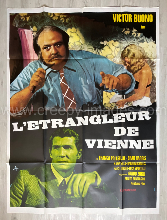 Der Würger kommt auf leisen Socken / Lo strangolatore di Vienna – Französisches Grande / One-Panel